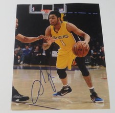 D'ANGELO RUSSELL SIGNED 11X14 PHOTO AUTOGRAPH LOS ANGELES LAKERS OSU COA D