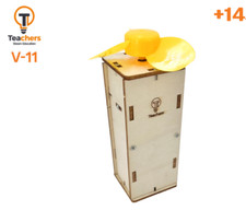 Teachers STEM Portable Hand Fan DIY Assembly Education Tool Wooden Toys Years14 