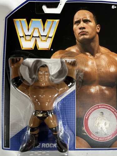 Mattel WWE Retro The Rock Series 2...