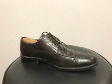 COLE HAAN Men's designer lace ALL leather shoe size 10m