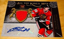 Patrick Kane 2011 Crown Royale All Hail The King's Men Numbered Signed Card Auto