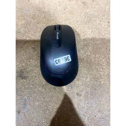 Microsoft Wireless Mouse 2000 1416 Optical Mouse Black Scroll Wheel Ergonomic