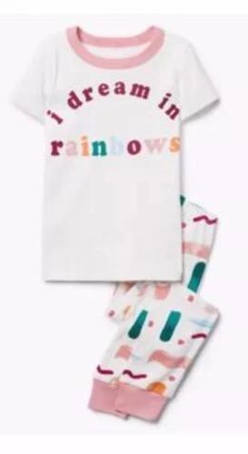 Ropa de dormir Arco Iris Gymboree sueño para las niñas