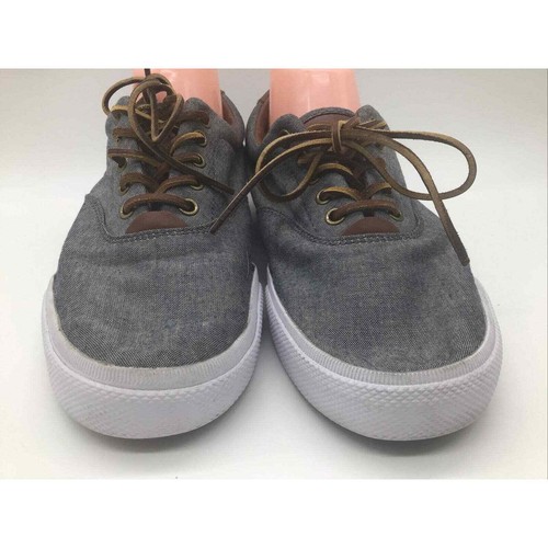 Polo Ralph Lauren Men's “Vaughn” Blue-Indigo Chambray Shoes Size 10D US - Picture 8 of 12