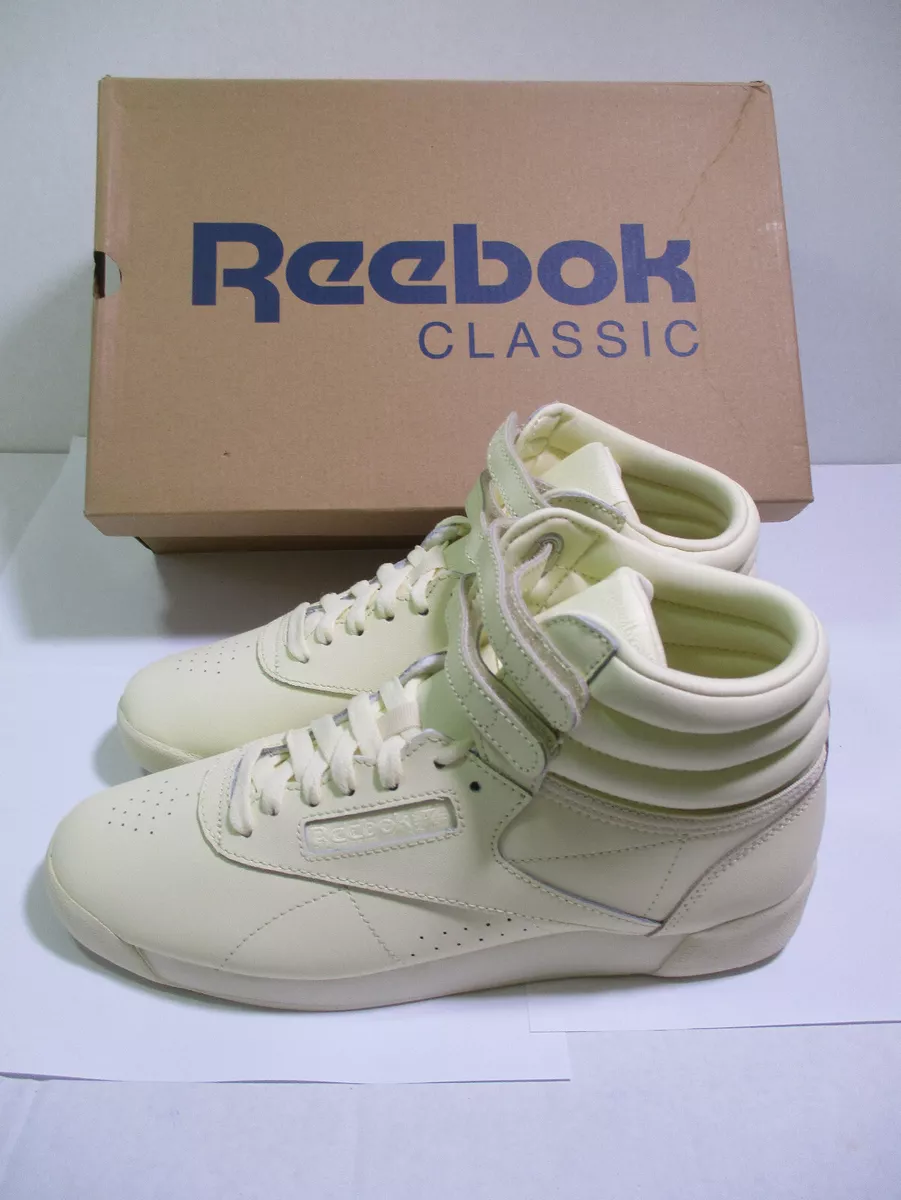 Reebok freestyle sales femme jaune