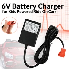 6V Battery Charger for Kids Trax and More Neata Reata NT6-4 6V 4.0 AH Power 6ft