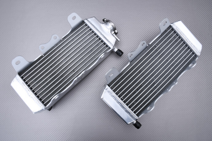 Radiateur YZF 250 refroidissement eau cross kit paire droite gauche aluminium pour Yamaha YZF250 07-09
