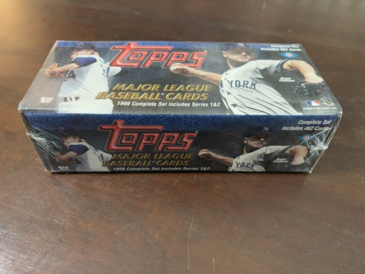 1999 Topps Baseball Complete Sealed Set Series 1 & 2 (462 Cards 