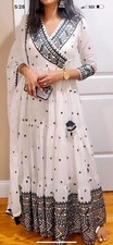 Indian long dresses 2 Piece anarkali for women Size 38