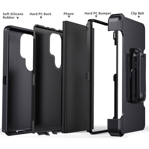 For Samsung Galaxy S22/S22 Plus/Ultra 5G Rugged Case Shockproof Cover Belt Clip - Bild 29 von 55