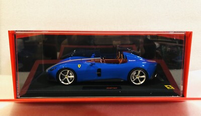 1/18 BBR Ferrari Monza SP2 Nova Blue/Grey Stripe limited 25