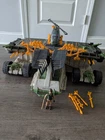 GI JOE The General Vehicle With Major Storm And Helicopter