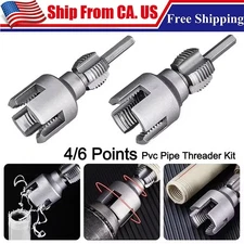 Integrated Internal & External Pipe Threading Tool For 1/2'' / 3/4'' Water Pipes