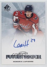 2021-22 SP Authentic 2011-12 Retro Future Watch Autos Hendrix Lapierre Auto d3l