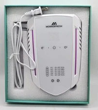 Morrerfresh MNS-X09 White Corded Electric Button Control Portable Air Purifier