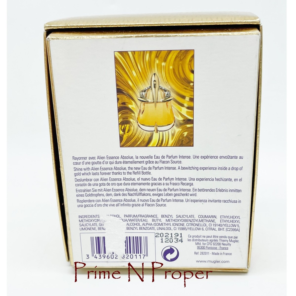 Thierry Mugler Alien Essence Absolue Eau de Parfum 30ml /1fl oz