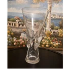 Steuben Large Crystal Rose Vase 11.75" Signed