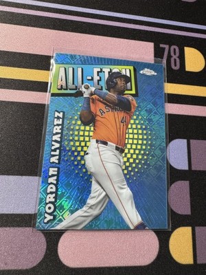 2025 Topps Chrome Logofractor Edition #CAE-14 Yordan Alvarez All Etch Refractors