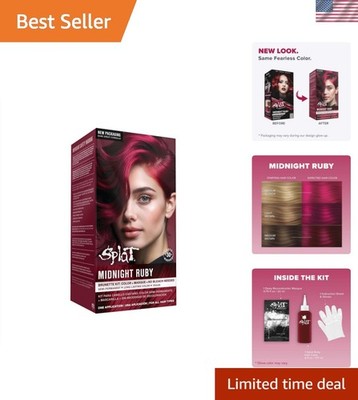 Transform Your Hair with  Semi-Permanent Dye   6 Oz Midnight Ruby