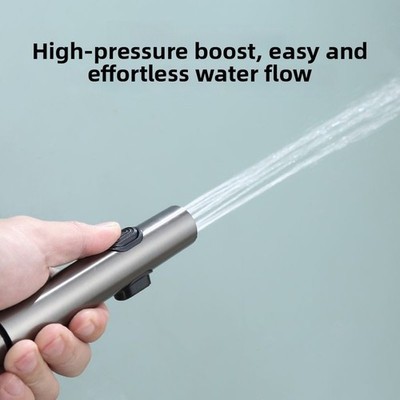 One-Press Spray Toilettensprüher Hochdruckbrause kompaktes Design verschleißfe