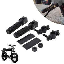 Front or Rear Foot Pegs for Super 73,with Bracket CNC Foot Rest Pedals Footpe...
