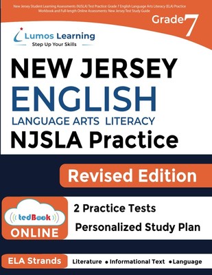 New Jersey Student Learning Assessments (NJSLA) Test Practice: Grade 7 Engli...