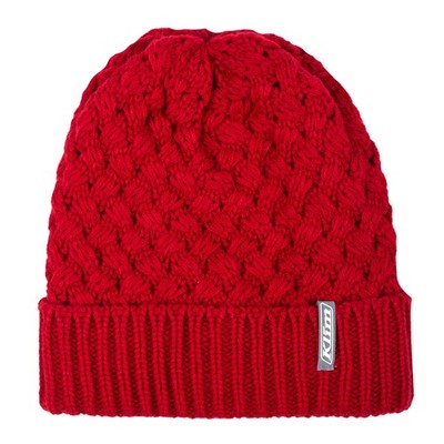 Klim Women's Pow Beanie - Over-The-Ear Knit Fleece-Lined Snow Hat Sample