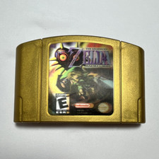 Nintendo Gold Cartridge The Legend of Zelda: Majora's Mask Nintendo 64