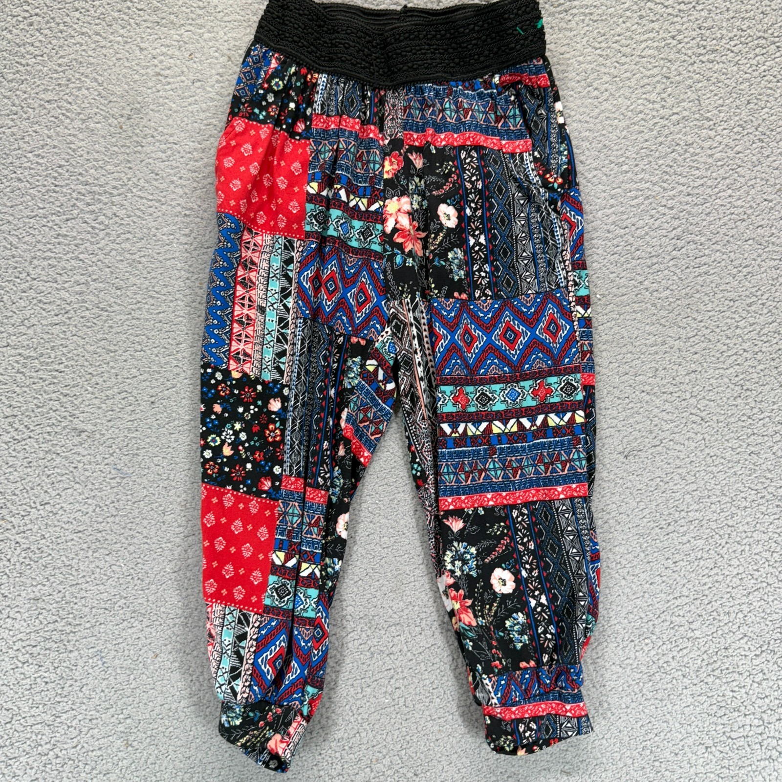 Eye Candy Multicolor Womens S Patchwork Floral Bo… - image 1