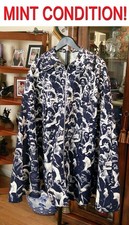 Baron Wolman WOODSTOCK Crowd Photo Denim LASSIE Cape Vintage 1960s 70s - MINT!