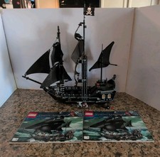 lego pirati dei caraibi perla nera 4184 99% completo leggi