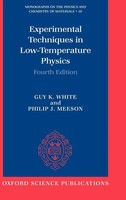 Guy K. White (U. A.) | Experimental Techniques In Low-Temperature Physics | Buch