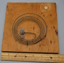 Vintage Cuckoo Clock Back Door With Gong Spring - 7 1/2" X 7" X 1/4" - Heavy