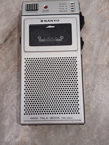 1 enregistreur SONY TC-150 & 1 SANYO MINI-TALK BOOK-TRC 3500.pour PIÈCES ou REPARATION. - Photo 12/19