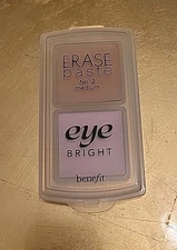 Benefit Cosmetics Erase Paste No. 2 Eye Bright Beauty Travel Size