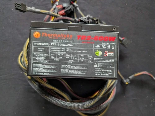 Thermaltake TR2-600NL2NH 600W ATX Power Supply PSU (W0388RU)