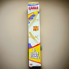 Eagle Balsa Glider Set Classic Wooden Toy Airplane Kit Retro Flying Toy
