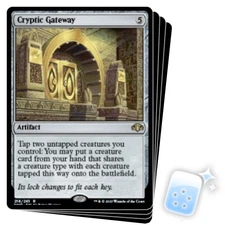 CRYPTIC GATEWAY X4 Dominaria Remastered Magic MTG MINT CARD