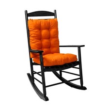 Rocking Chair Cushion, Set of Seat  Back Cushion with Ties for Indoor Rocker...