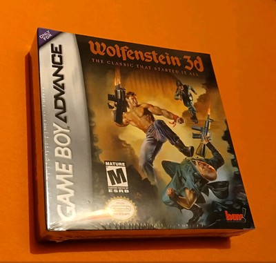 Wolfenstein 3D für Nintendo Game Boy Advance GBA 2002 Original versiegelt neu
