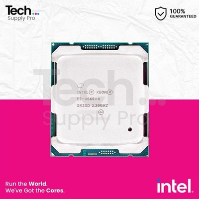 SR2SD Intel Xeon E5-4660V4 16-Core 2.20GHz 40MB 120W FCLGA2011 Processor