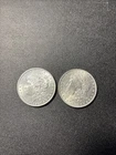 U.S. Morgan Dollar 1897 & 1898  2-Coin Lot  AU+ 90 % Silver
