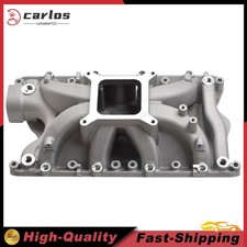 2x1.25 Aluminum Single Plane Intake Manifoldefi Fit Ford 351w Windsor V8 Sbf