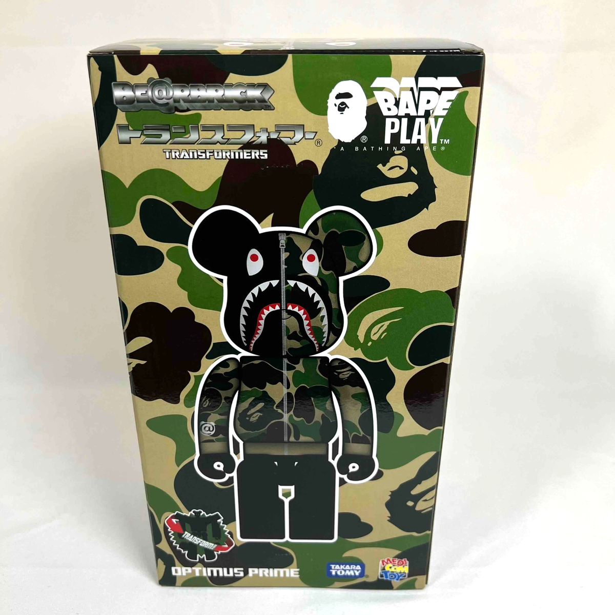 その他 A BATHING APE - BE@RBRICK TRANSFORMERS OPTIMUS  BAPE New Be@rbrick X Transformers X Bape Optimus Prime 200% from
