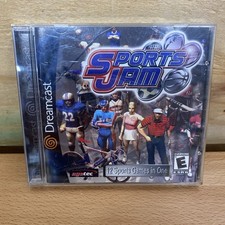 Sports Jam (Sega Dreamcast, 2001) - 100% COMPLETE CIB ULTRA RARE!!!!!!!!!!!!!!!!