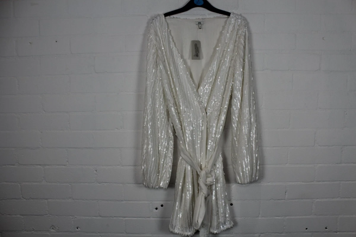 River Island Sequin White Dresses for Women for sale | eBay UK