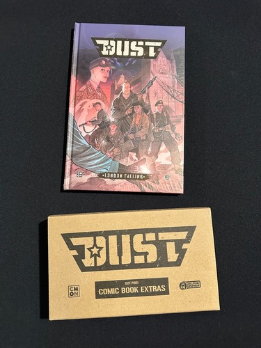 CMON Comics Vol. 2 - Dust Comic and Dust Zombicide 2E Extras (Brand new, sealed)