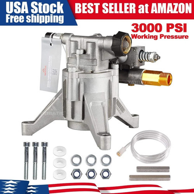 #ad YAMATIC 3000 PSI Pressure Washer Pump Vertical 7 8quot; Shaft 2.5 GPM $65.99