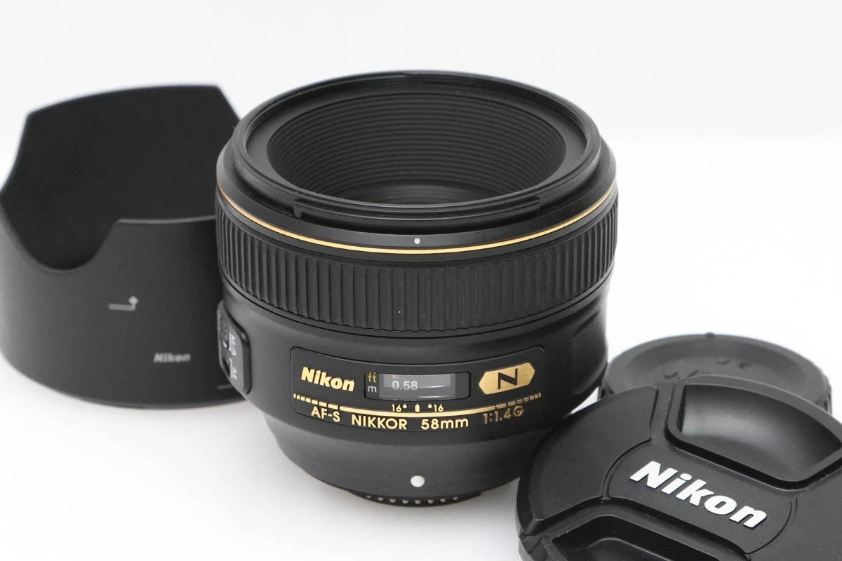 Nikon NIKKOR AF-S 58mm f/1.4 Camera Lenses for sale | eBay