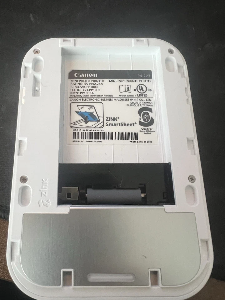 Impressora Fotográfica Móvel Canon Ivy Mini - Ouro Rosa - Imagem 2 de 2